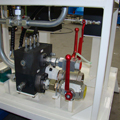 Valve bench PTY line detail for press control for insulating panels laboratory