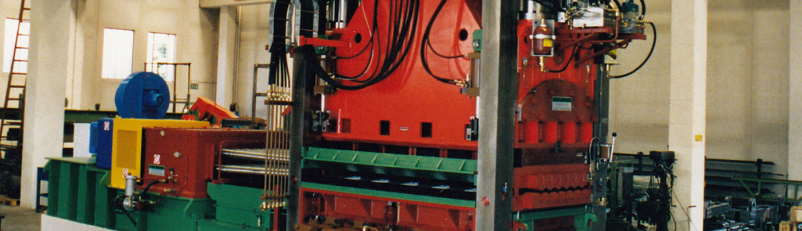 Spianatrice per lamiera 2200 mm spessore 16 mm realizzazione per Guida Impianti